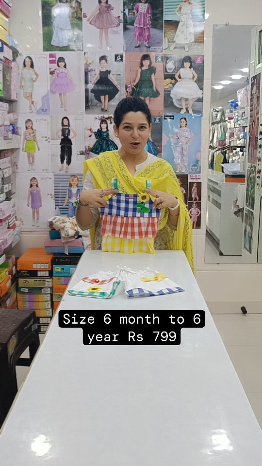 Top with shorts cotton fabric.