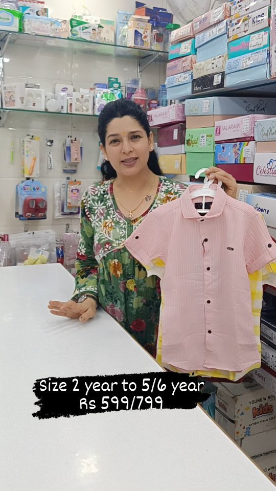 Cotton shirts.