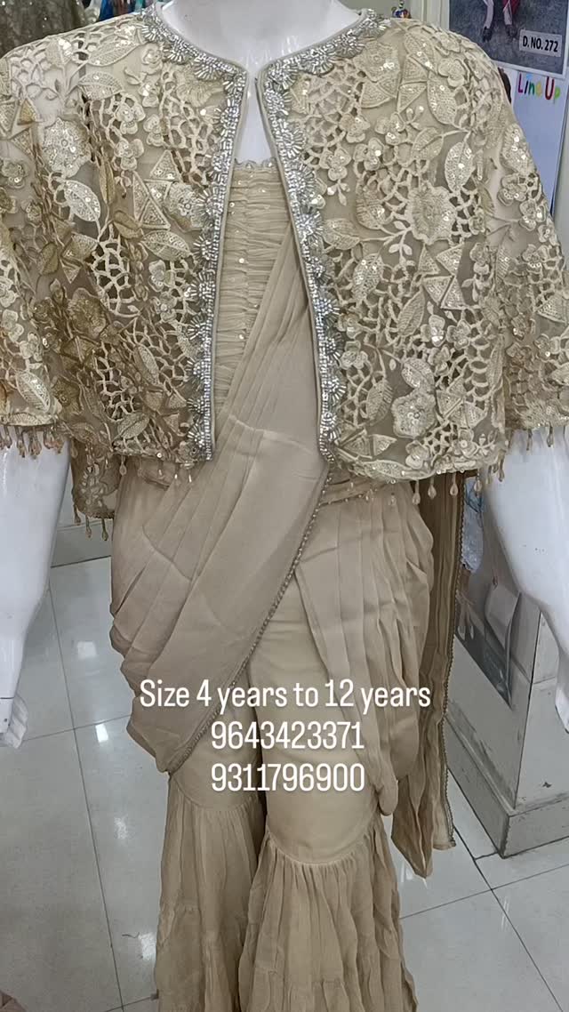 Printed Sharara Set - Lavender