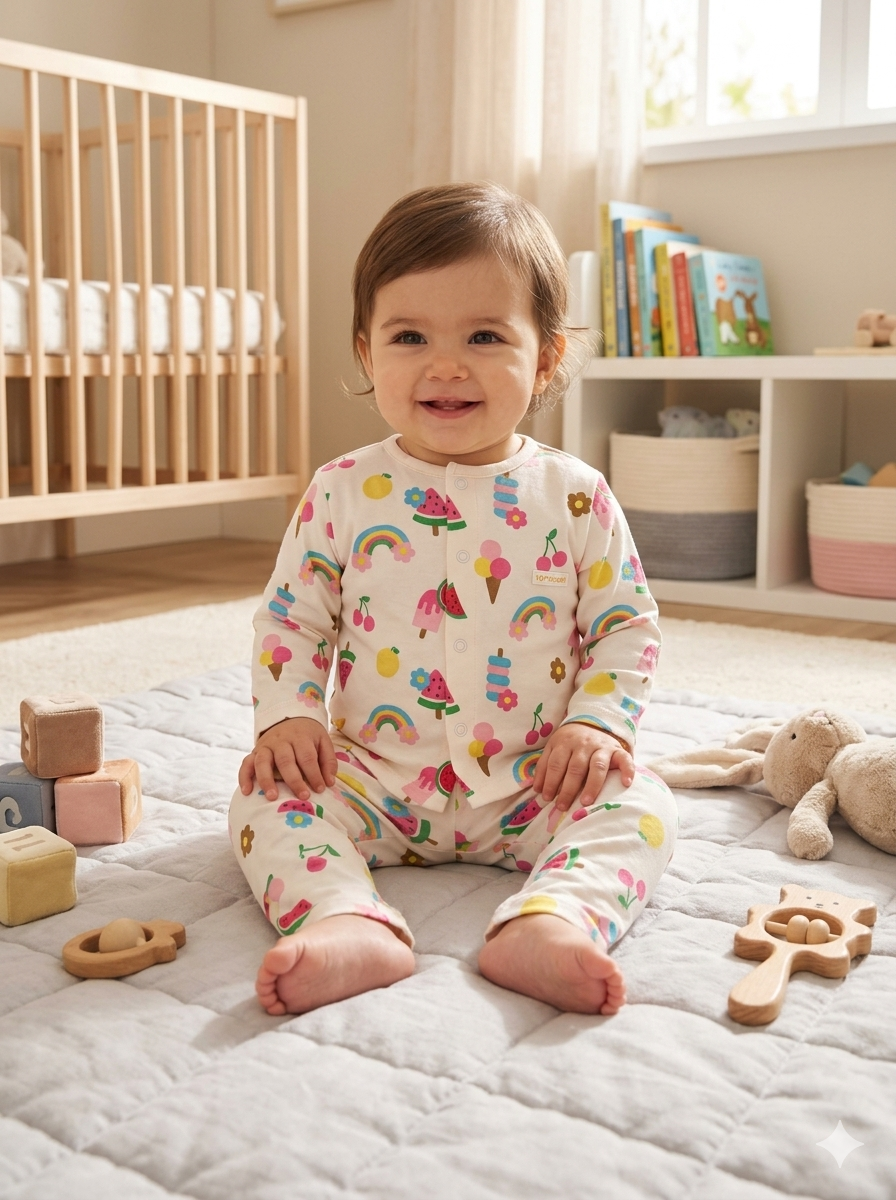 D.NO-55098 GIRL NIGHT SUIT F/S+F/O
