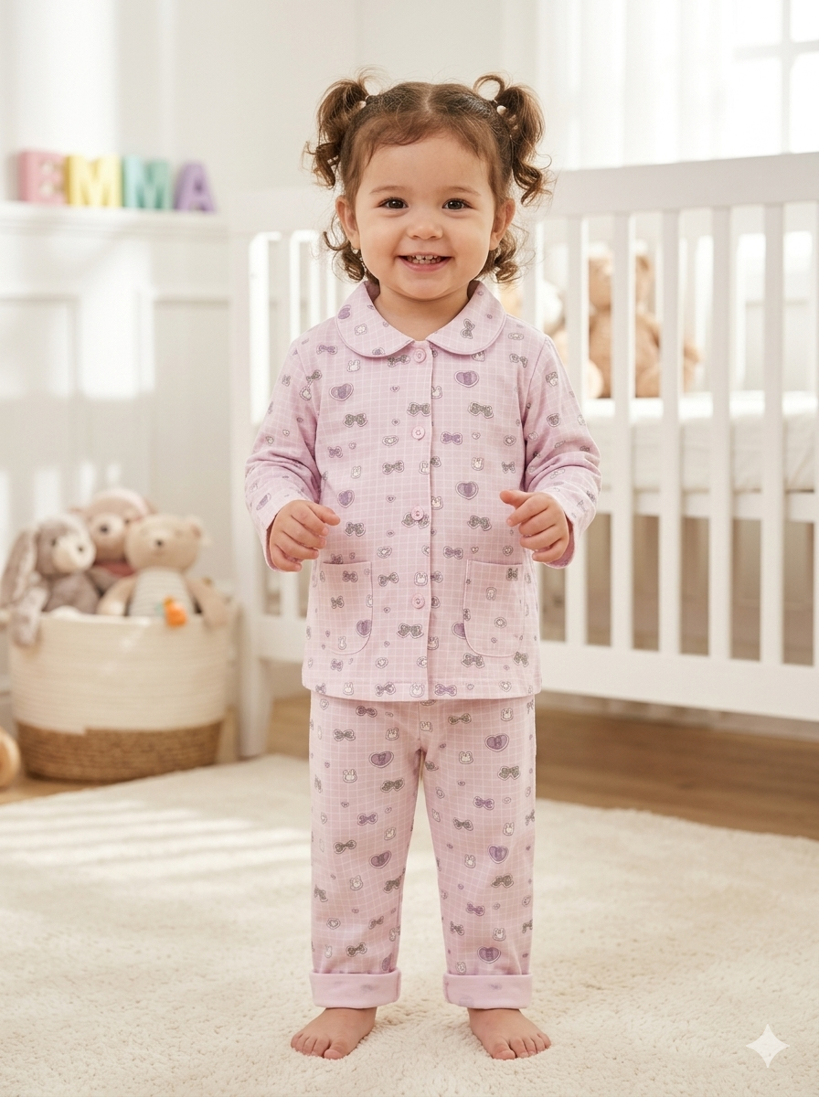 D.NO-4313 GIRL NIGHT SUIT F/S+F/O